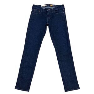 Pilcro Anthropologie Fit/S.TE.T Dark Blue Wash Denim Jeans 29x31 LNWO Tags